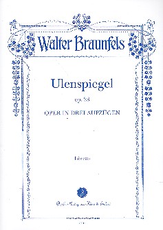 Ulenspiegel op.23 Libretto    