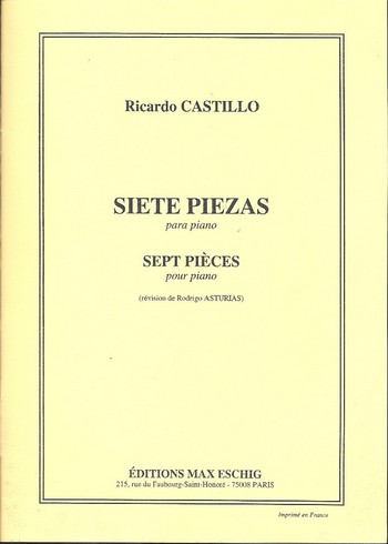 7 Piezas para piano&nbsp;&nbsp;&nbsp;&nbsp;