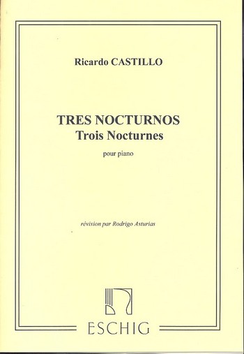 3 Nocturnes &nbsp;&nbsp;pour piano&nbsp;&nbsp;