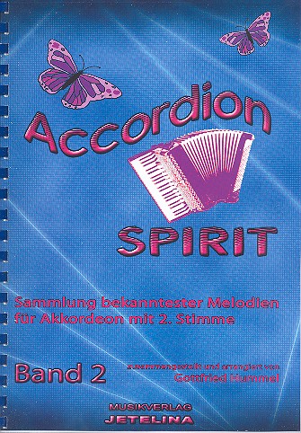Accordion-Spirit Band 2 für 1-2 Akkordeons  Stimmen  