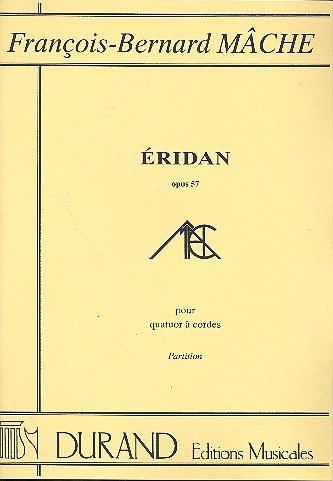Éridan op.57 pour quatuor à cordes&nbsp;&nbsp;partition&nbsp;&nbsp;