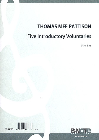 5 Introductory Voluntaries vol.1  for organ  