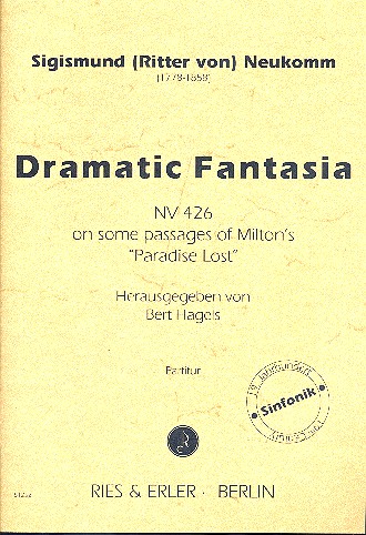 Dramatic Fantasia on some Passages of&nbsp;&nbsp;Milton's Paradise lost NV426 für Orchester&nbsp;&nbsp;Partitur