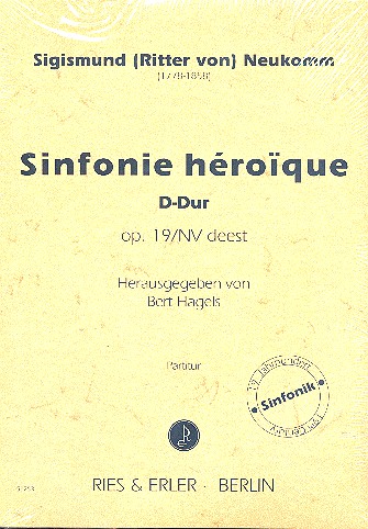 Sinfonie héroique D-Dur op.19 NVdeest&nbsp;&nbsp;für Orchester&nbsp;&nbsp;Partitur