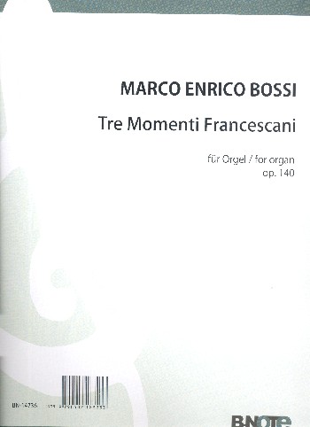 3 Momenti Francescani op.140  für Orgel  