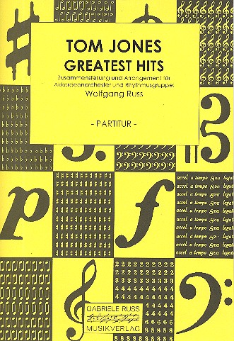 Tom Jones - Greatest Hits:  für Akkordeonorchester  Partitur