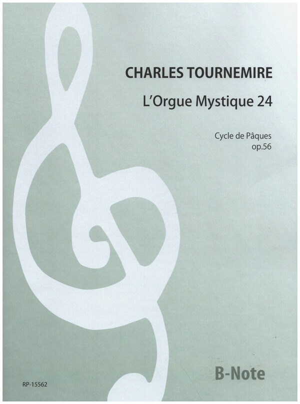 L'Orgue mystique op.56 livre 24  für Orgel  