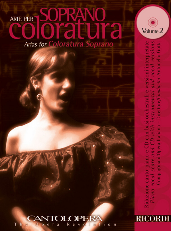 Arias for Coloratura Soprano vol.2 (+CD)&nbsp;&nbsp;for soprano and piano&nbsp;&nbsp;