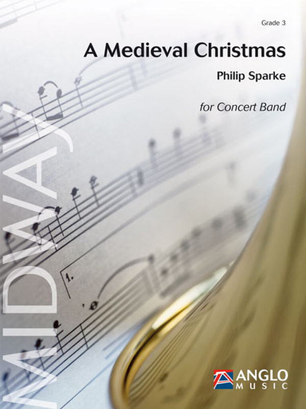 A medieval Christmas  for concert band  score and parts