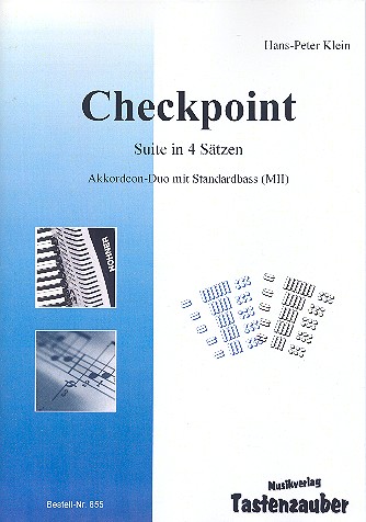 Checkpoint für 2 Akkordeons  Partitur und Stimmen  