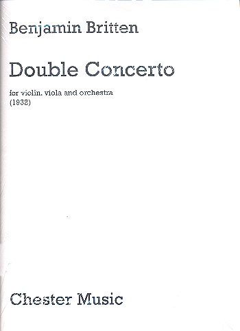 Double Concerto for violin, viola and&nbsp;&nbsp;orchestra for violin, viola and piano&nbsp;&nbsp;parts,  archive copy