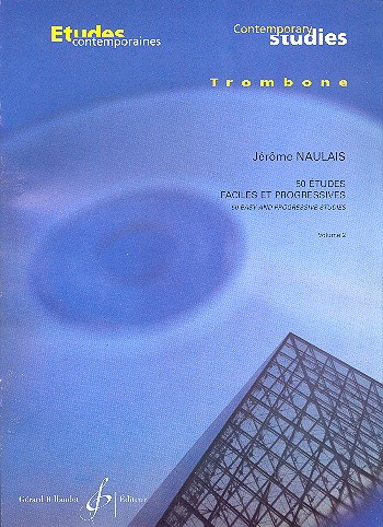 50 Études faciles et progressives vol.2&nbsp;&nbsp;pour trombone&nbsp;&nbsp;