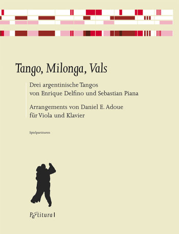 Tango, Milonga, Vals  für Viola und Klavier  2 Partituren