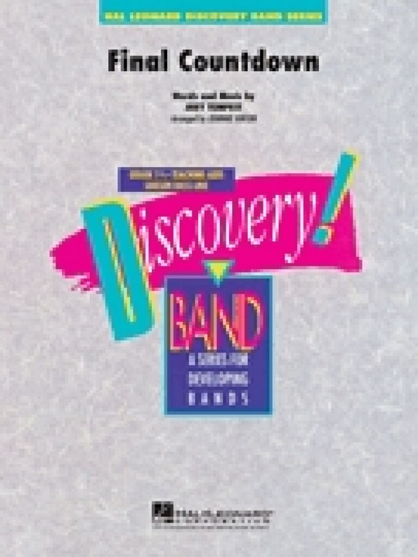 Final Countdown: for concert band&nbsp;&nbsp;score&nbsp;&nbsp;