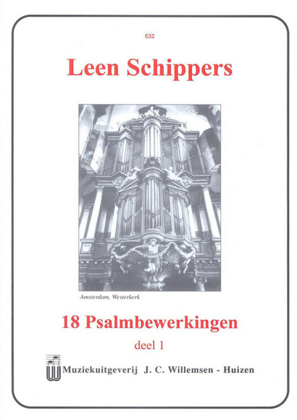 18 Psalmbewerkingen vol.1 voor orgel&nbsp;&nbsp;&nbsp;&nbsp;