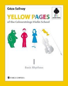 Colour Strings Yellow Pages vol.1 -  Basic Rhythms for violin  