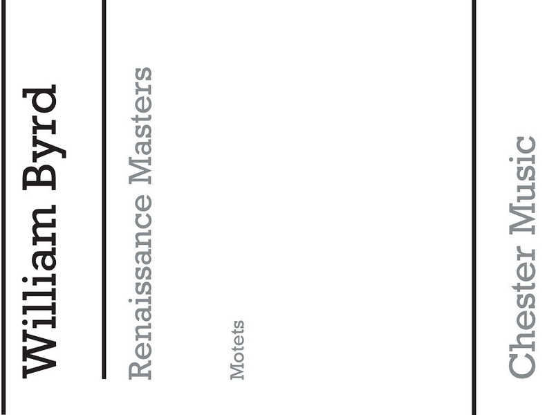 Motets for mixed chorus a cappella  score  