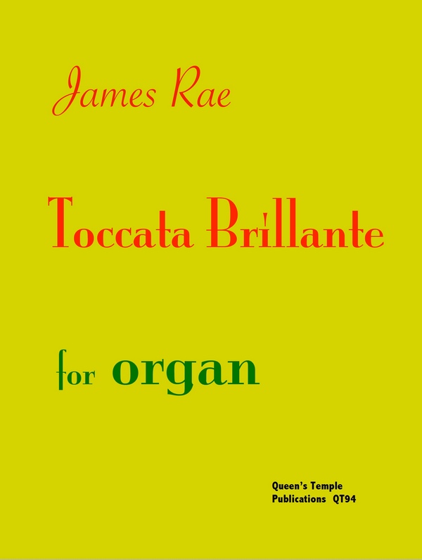 Toccata brillante  for organ  