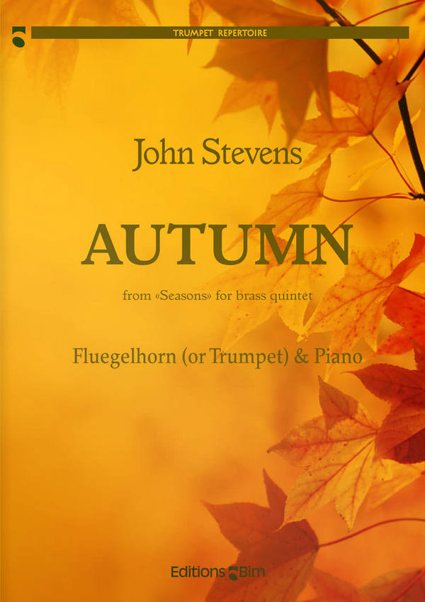 Autumn for fluegelhorn (trumpet)  and piano  