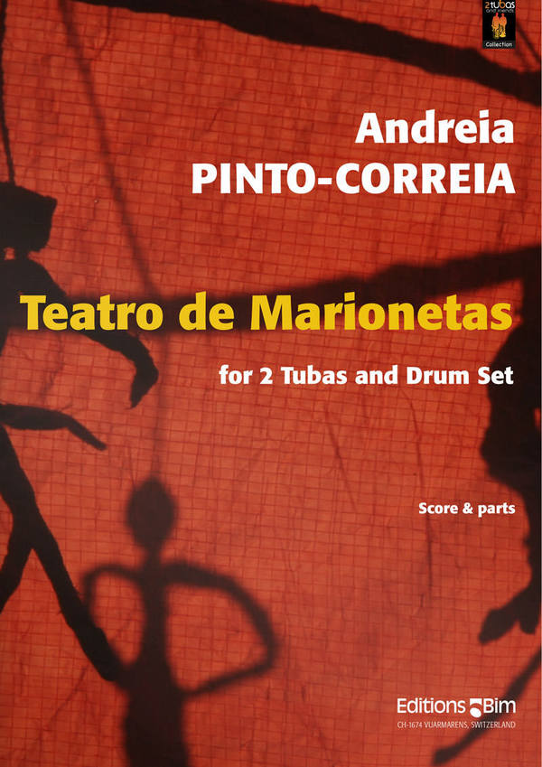 Teatro de marionetas for 2 tubas&nbsp;&nbsp;and drum set&nbsp;&nbsp;score and parts