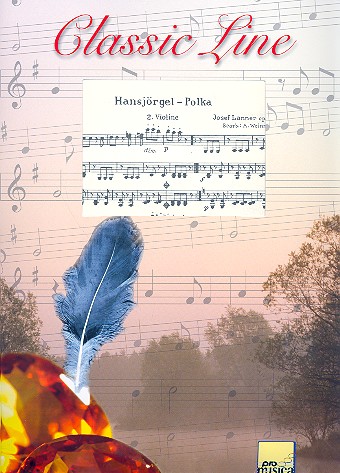 Hansjörgl-Polka op.194  für Streicher  (Bläser ad lib)  Stimmen