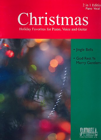 Christmas: 2 pieces for piano, voice and  guitar  