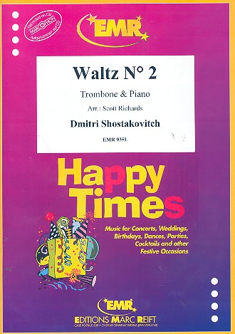 Waltz no.2 for trombone and piano&nbsp;&nbsp;&nbsp;&nbsp;