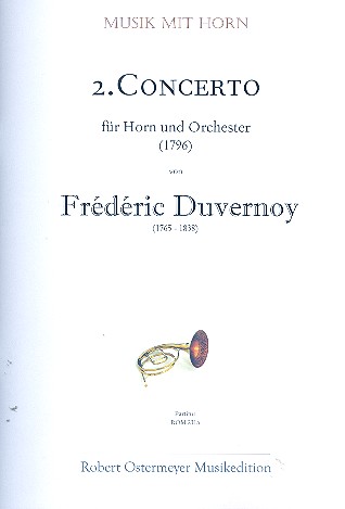 Konzert Nr.2 für Horn und Orchester  Partitur  
