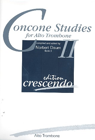Concone Studien vol.2 for alto trombone&nbsp;&nbsp;&nbsp;&nbsp;