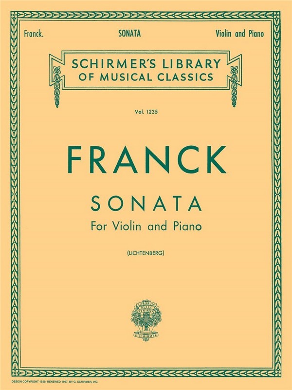 Sonata  for violin and piano  