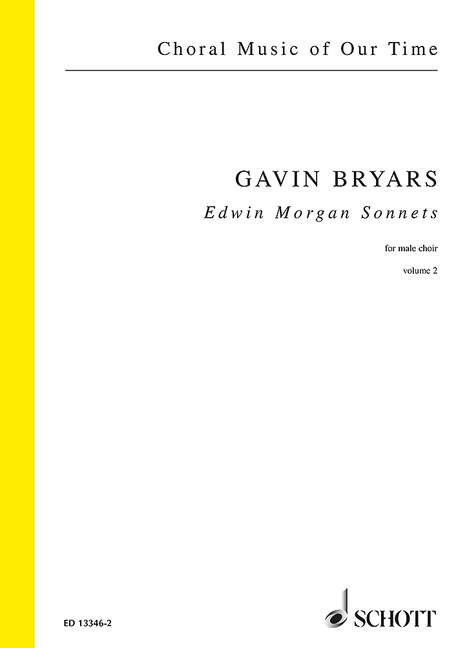 Edwin Morgan Sonnets vol.2  for male chorus a cappella  score