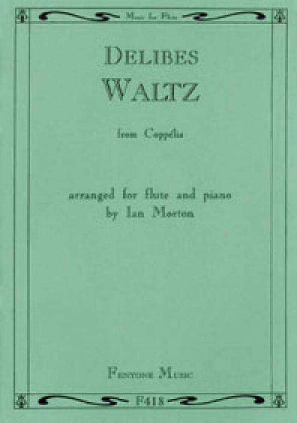 Waltz from Copelia  for flute and piano  