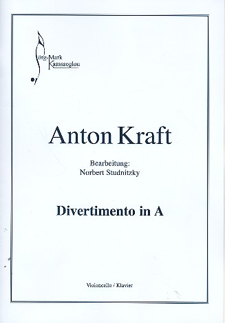 Divertimento in A&nbsp;&nbsp;für Violoncello und Klavier&nbsp;&nbsp;