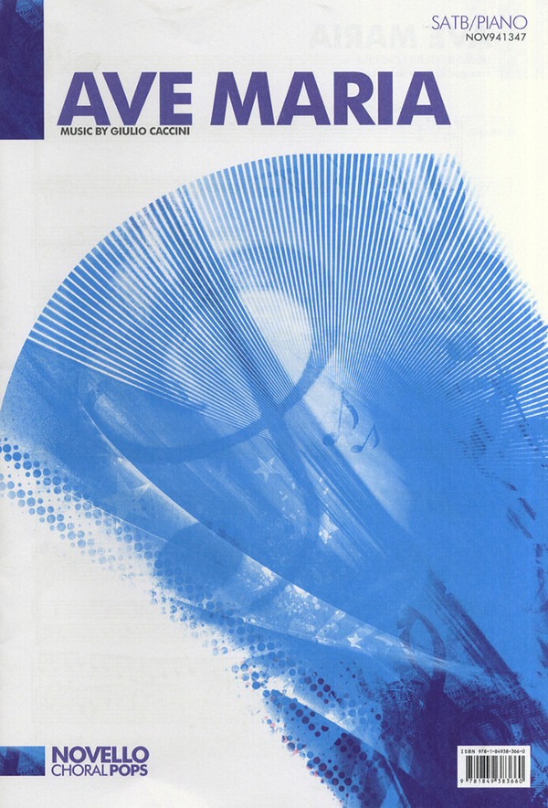 Ave Maria for mixed chorus&nbsp;&nbsp;and piano&nbsp;&nbsp;score