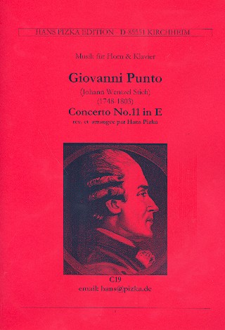 Konzert E-Dur Nr.11 für Horn und Orchester&nbsp;&nbsp;für Horn und Klavier&nbsp;&nbsp;