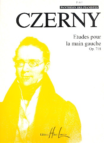 Etudes pour la main gauche op.718&nbsp;&nbsp;pour piano&nbsp;&nbsp;