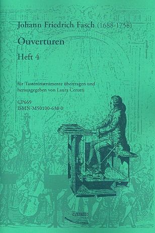 Ouvertüren Band 4  für Orgel (Cembalo)  