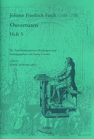 Ouvertüren Band 5  für Orgel (Cembalo)  