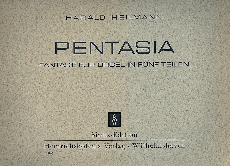 Pentasia&nbsp;&nbsp;für Orgel&nbsp;&nbsp;