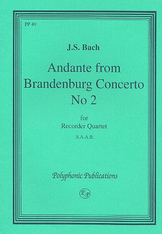 Andante from Brandenburg Concerto no.2