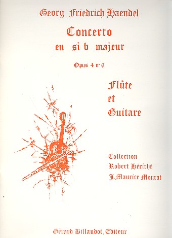 Konzert B-Dur op.4,6 für Flöte und Gitarre&nbsp;&nbsp;&nbsp;&nbsp;
