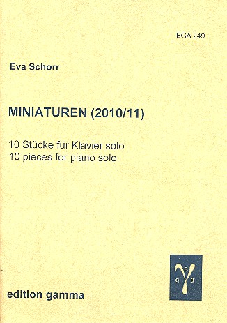 Miniaturen  für Klavier  