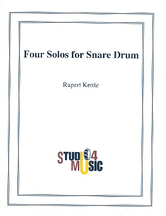 4 Solos for snare drum    