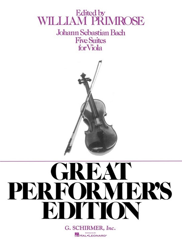 5 Suites for Cello for viola    