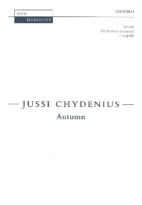 Autumn for mixed chorus a cappella  score  