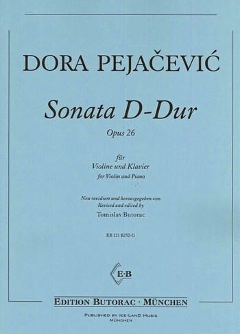 Sonate D-Dur op.26  für Violine und Klavier  