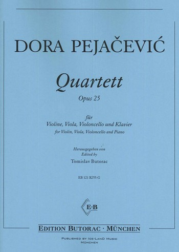 Quartett d-moll op.25   für Violine, Viola, Violoncello und Klavier  Stimmen