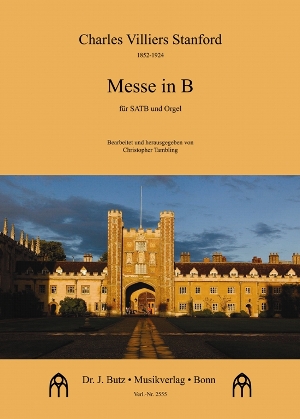 Messe in B aus op.10  für gem Chor und Orgel  Partitur