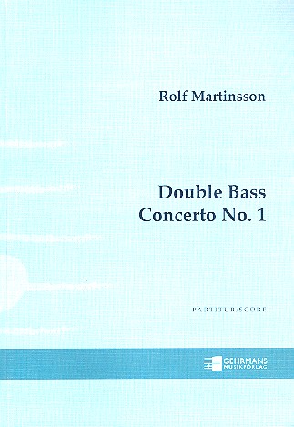 Konzert Nr.1 op.87 für Kontrabass und  Orchester  Studienpartitur