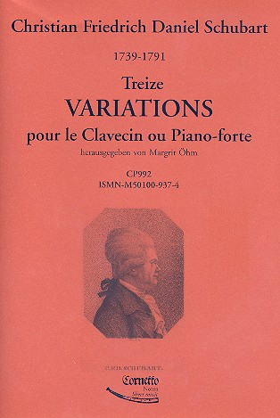 13 Variations   pour le clavecin (pianoforte)  